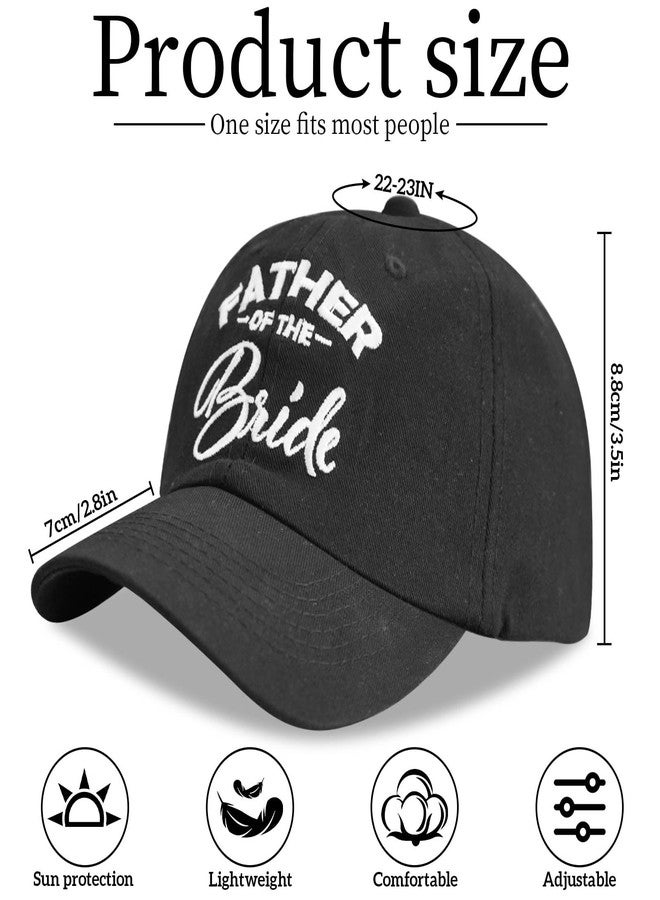 Tmsek Father of The Bride Gifts Dad Hat, Wedding Gifts for Dad from Bride Daughter, I Loved Her First Adjustable Men Baseball Cap (Dad) - Image 2